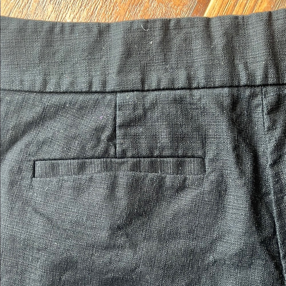 J. Crew Black High Waist Shorts with Tailored Pleats - size 6 - Picture 8 of 12